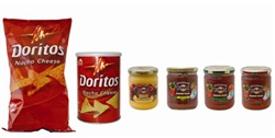 Doritos & Tostitos - Tortilla Nacho Cheese & dipping salsa